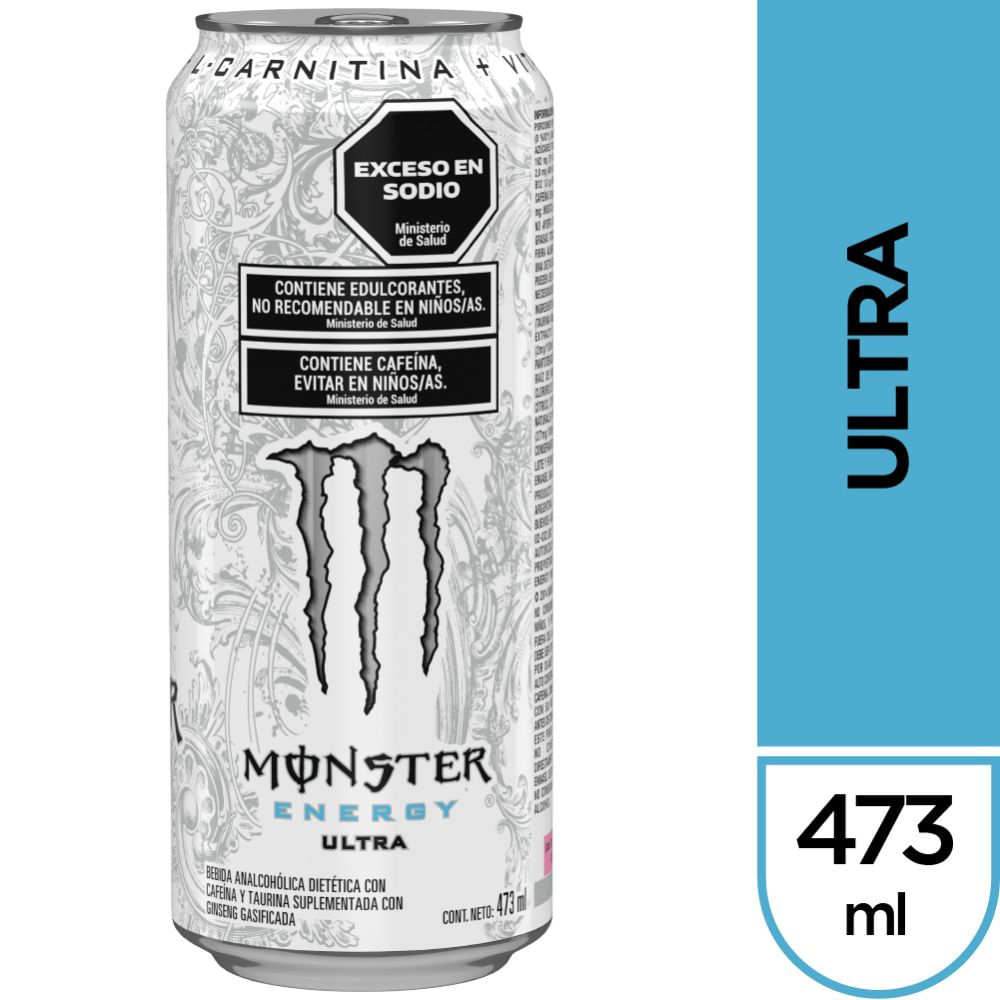 ENERGIZANTE MONSTER ENERGY BLANCO