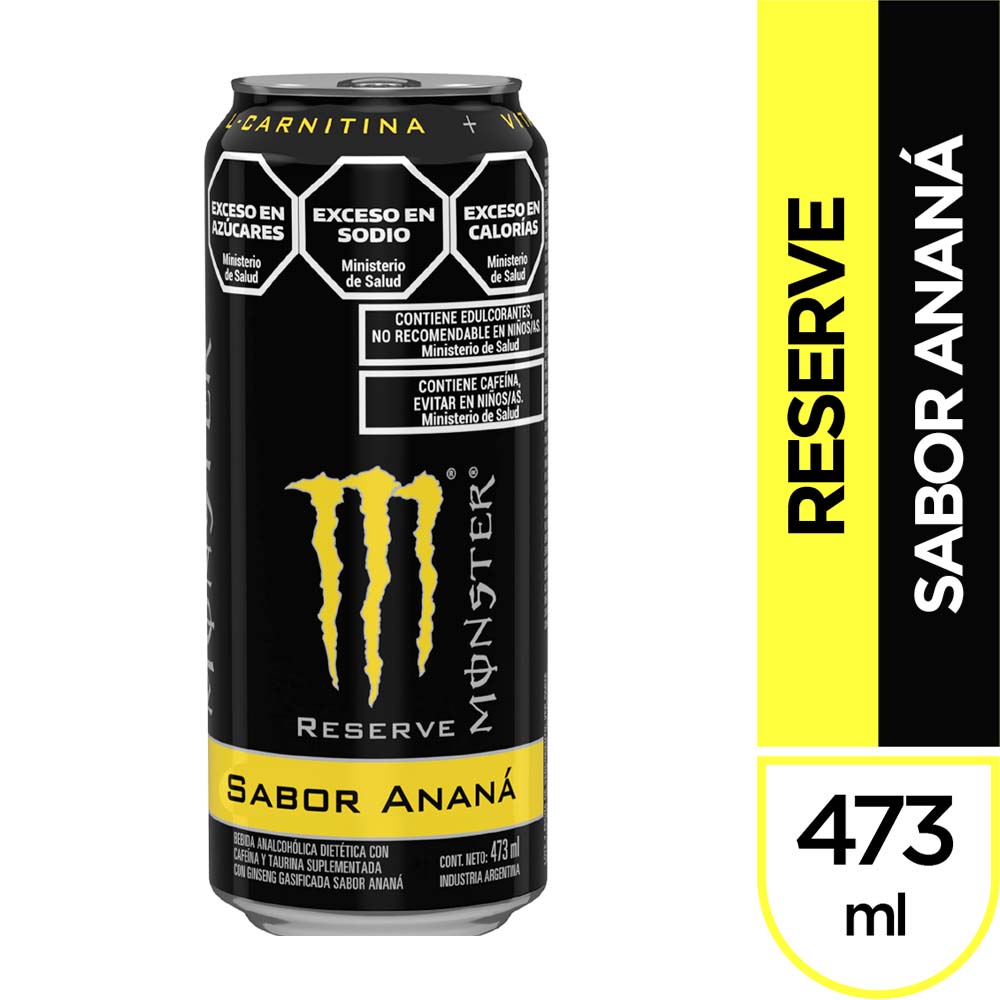 ENERGIZANTE MONSTERS RESER PINEAP