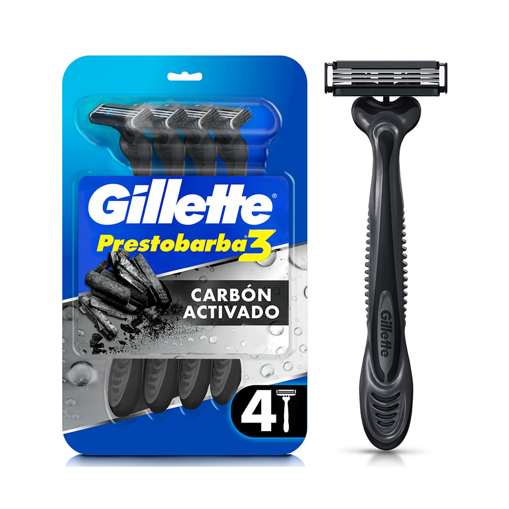 MAQUINA D/AFEITAR PRESTOBARBA3 X4