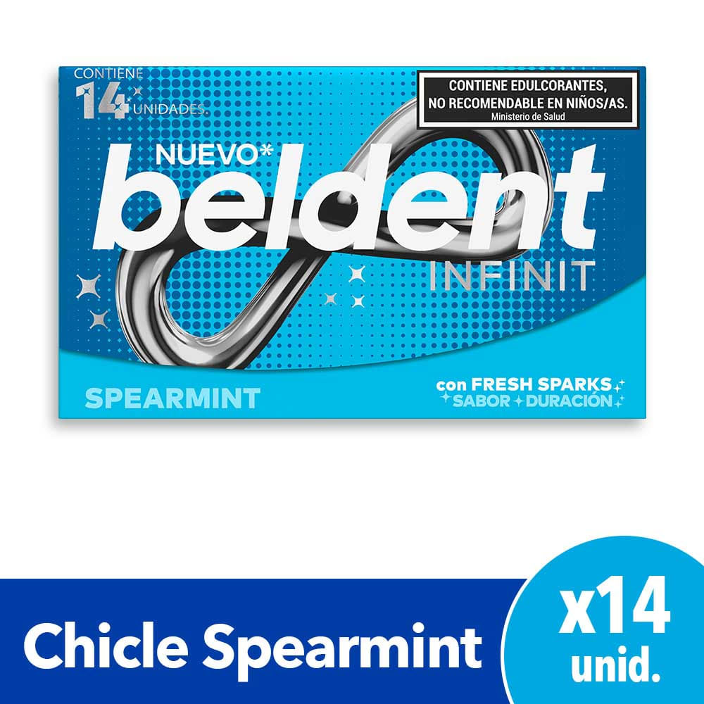 CHICLES BELDENT INFINIT SPEARMINT