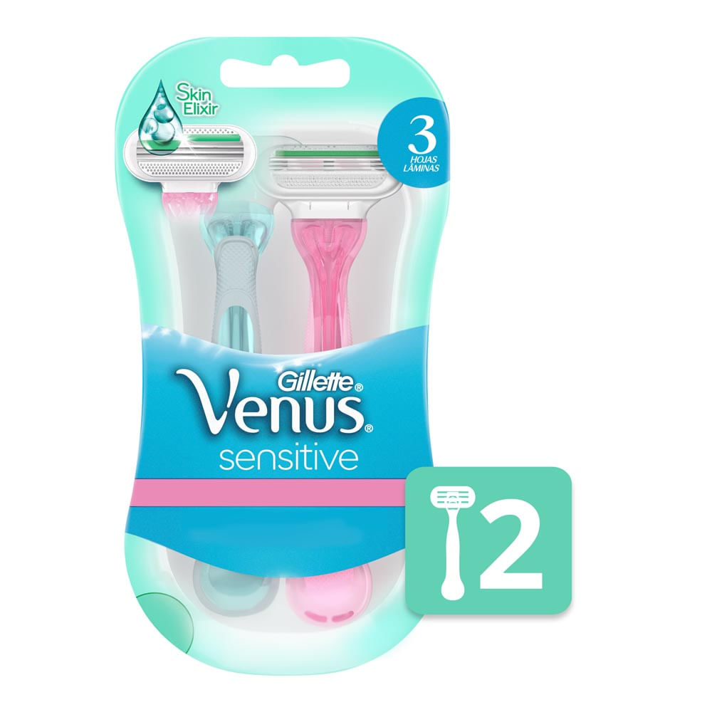 MAQUINA DE AFEITAR GILLETTE VENUS SENSITIVE X2