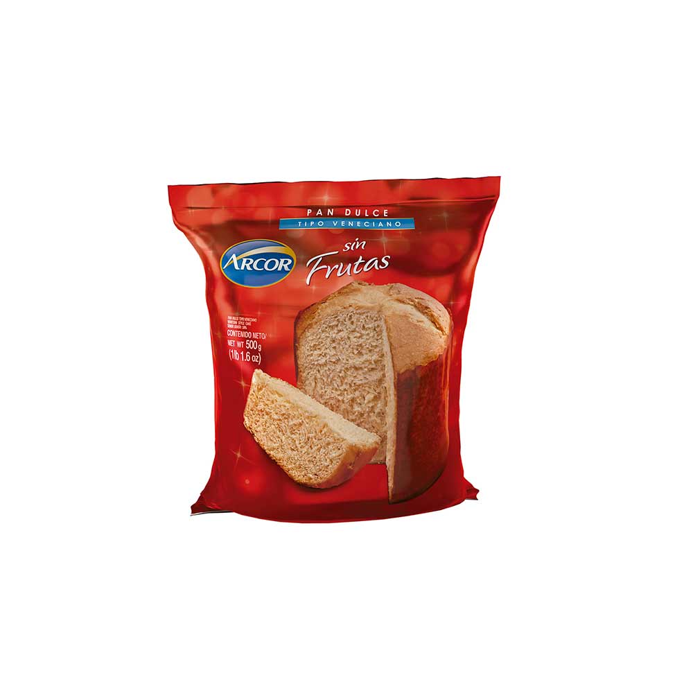 PAN DULCE ARCOR MASA MADRE S/FRUTAS