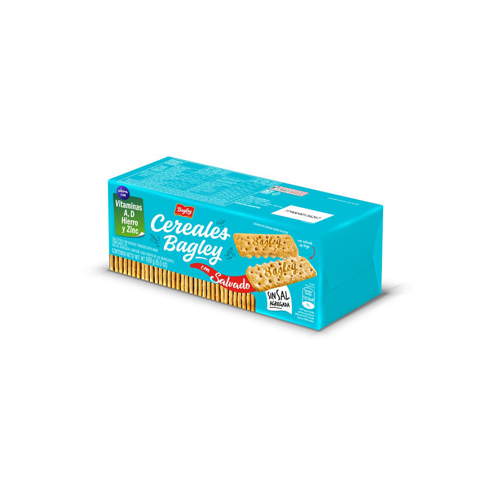 GALLETAS BAGLEY CEREALES SALVADO S/SAL