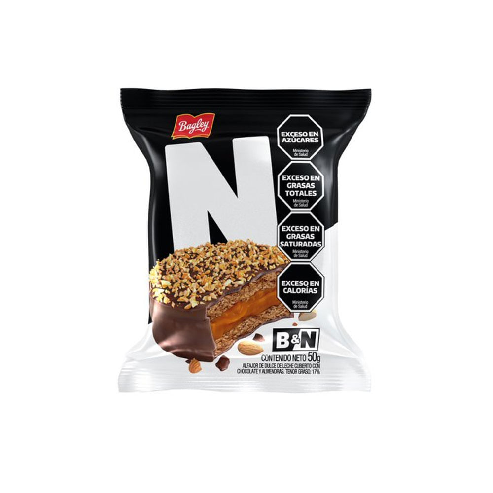 ALFAJOR BAGLEY BYN NEGRO SIMPLE
