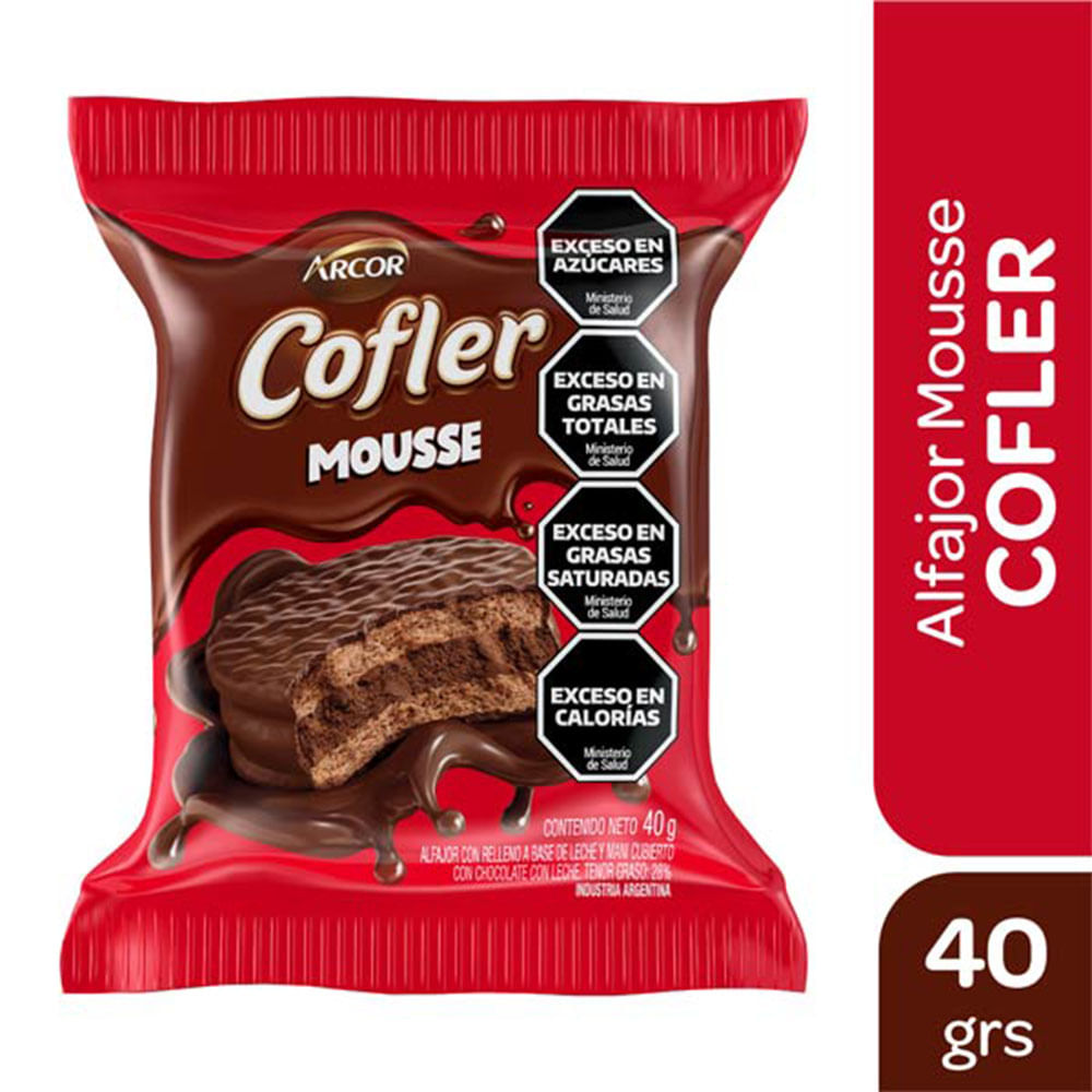 ALFAJOR COFLER MOUSSE SIMPLE