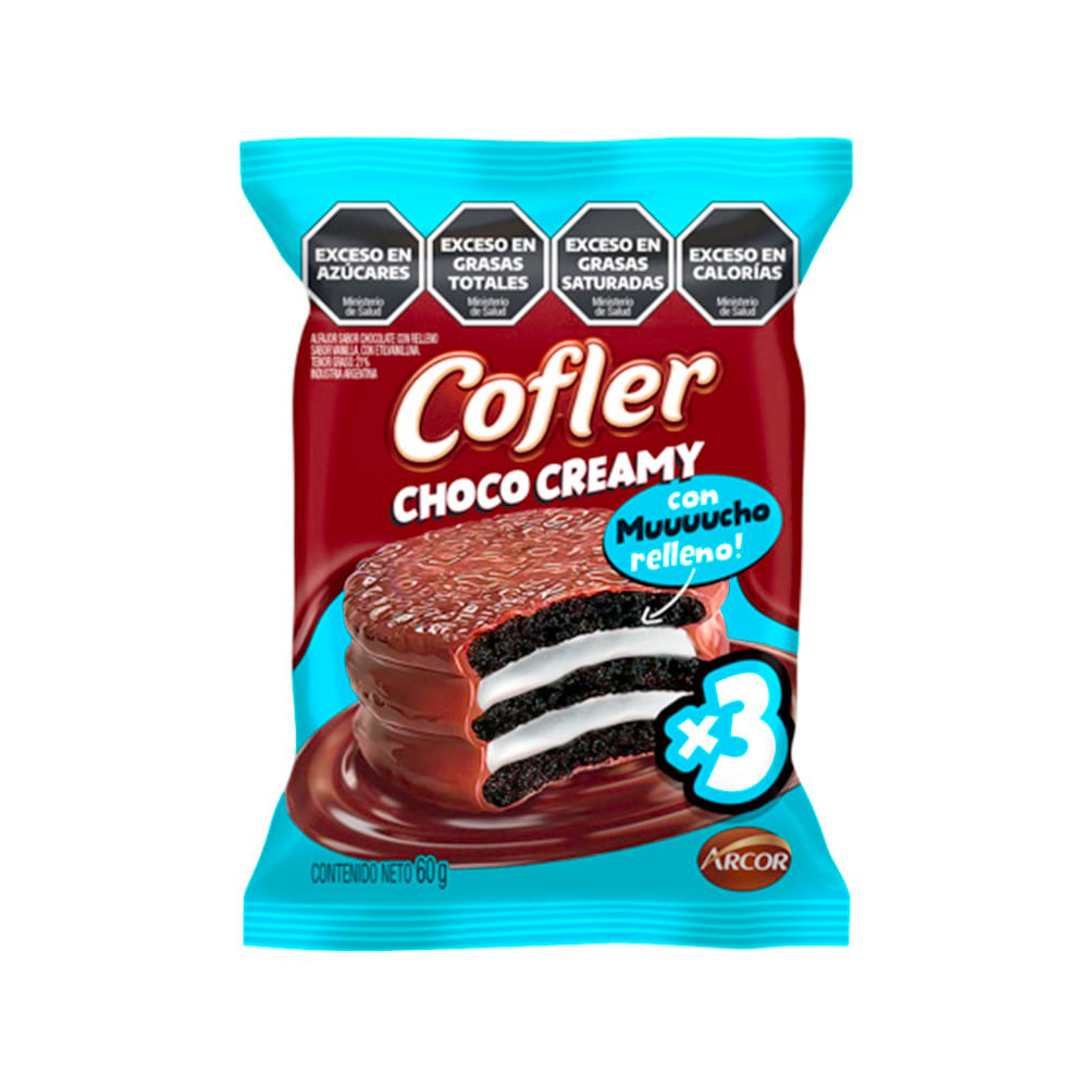 ALFAJOR COFLER CHOCO CREAMY