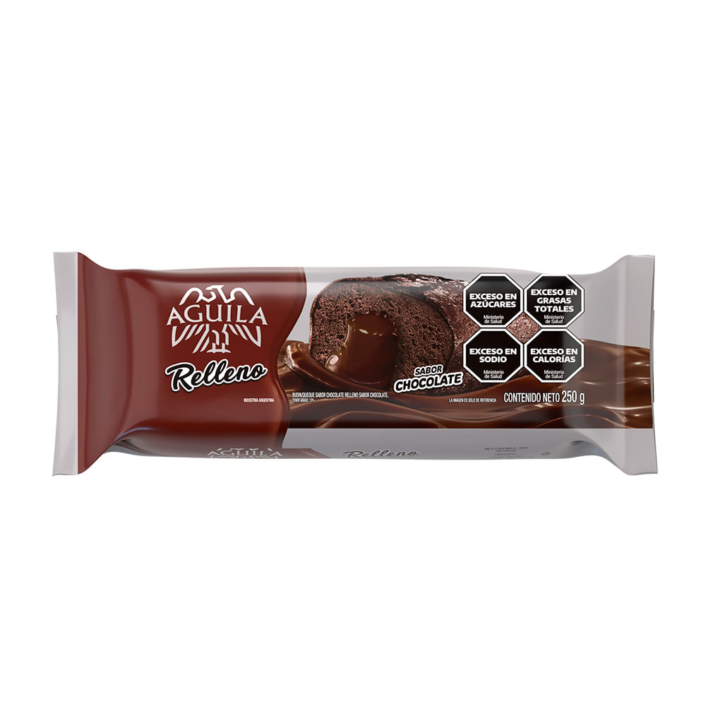 BUDIN AGUILA RELLENO DE CHOCOLATE
