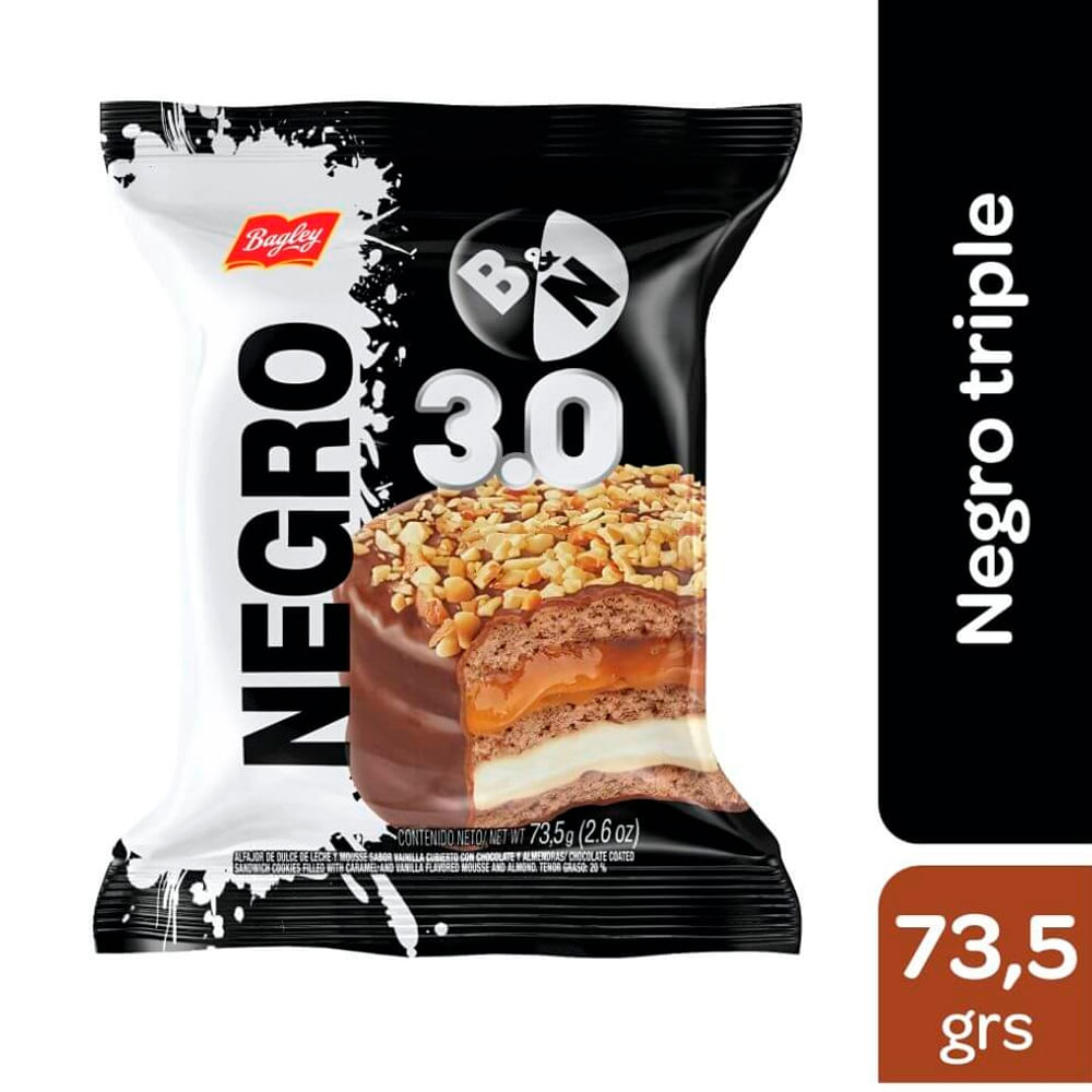 ALFAJORES B&N TRIPLE NEGRO