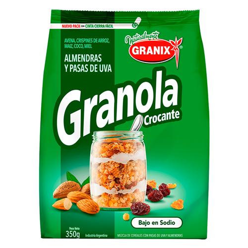 GRANOLA GRANIX PASAS Y ALMENDRAS