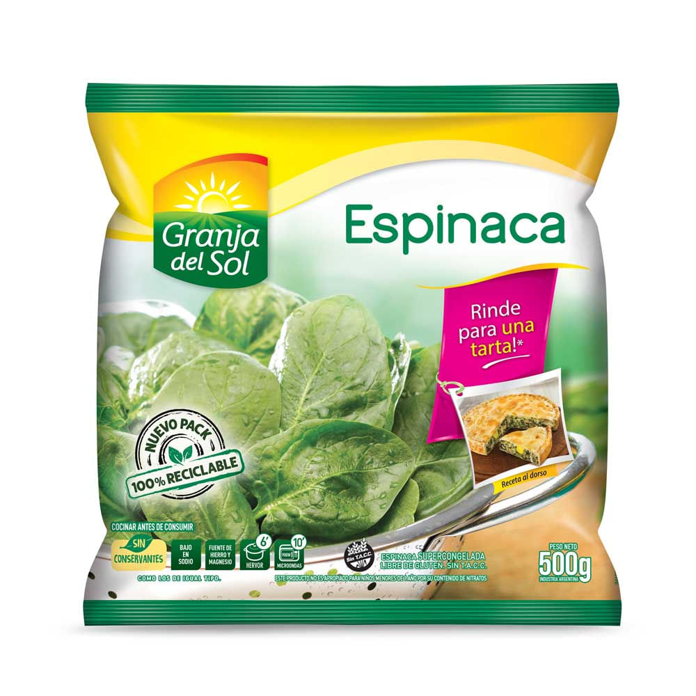 ESPINACA GRANJA DEL SOL