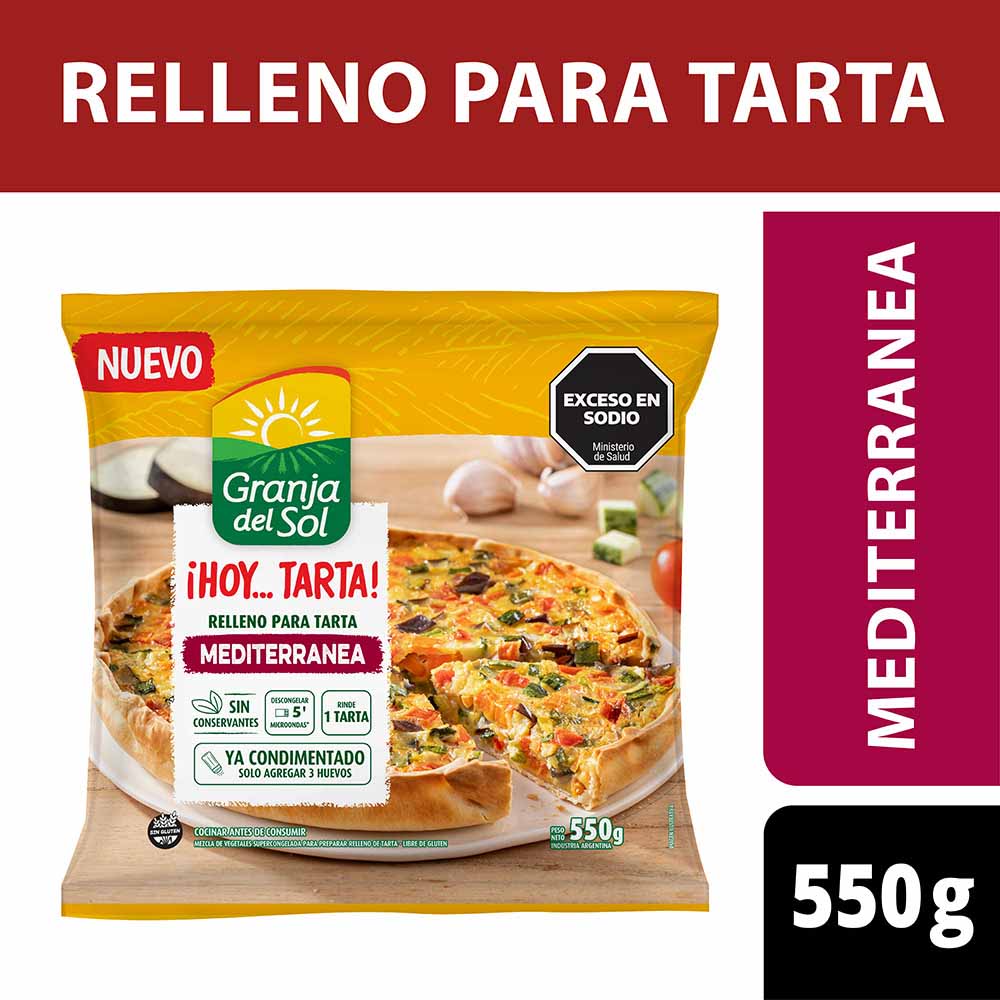 RELLENO P/TARTA GDS MEDITERRANEO