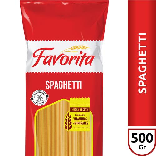 FIDEOS FAVORITA SPAGUETTI