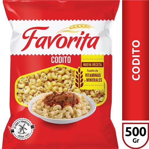 FIDEOS FAVORITA CODITO