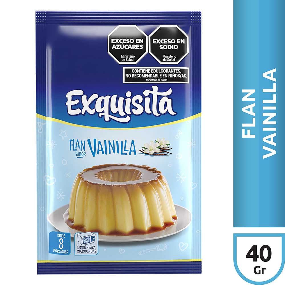 FLAN EXQUISTA VAINILLA