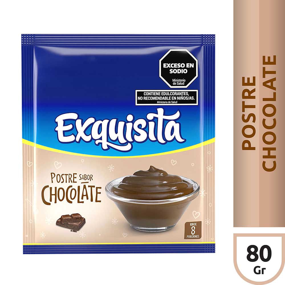 POSTRE EXQUISITA CHOCOLATE