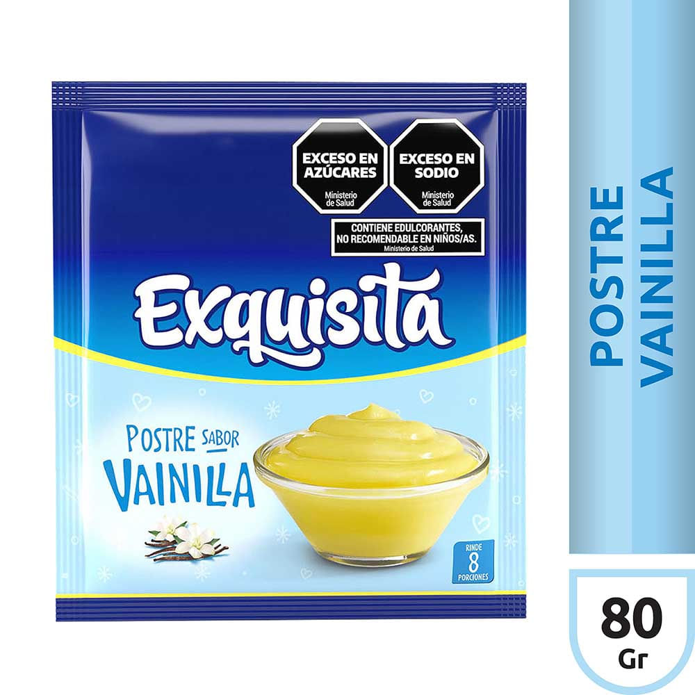 POSTRE EXQUISITA VAINILLA