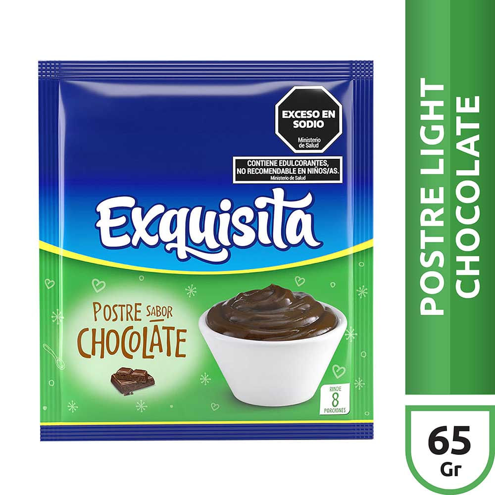 POSTRE EXQUISITA CHOCOLATE LIGHT