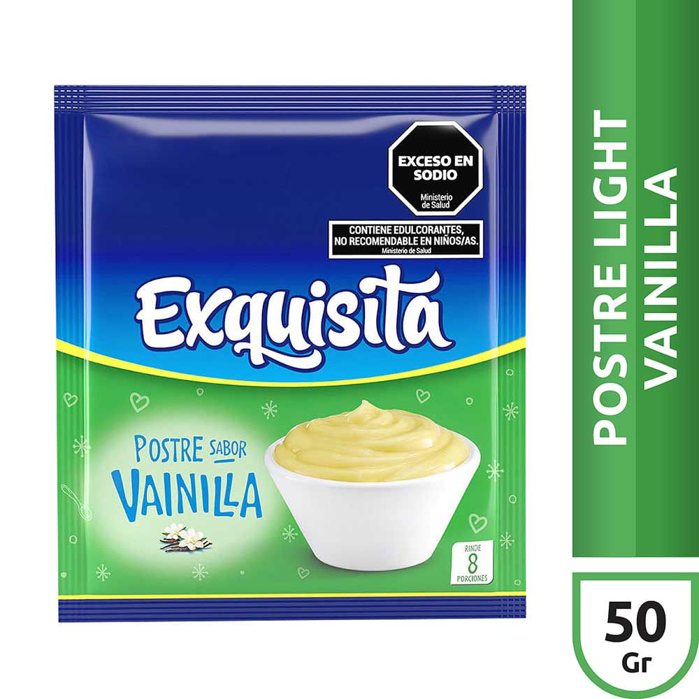 POSTRE EXQUISITA VAINILLA LIGHT