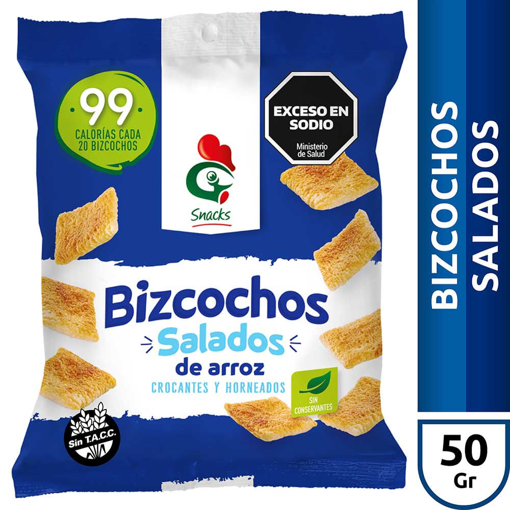 BIZCOCHO GALLO SNCKS SALADOS