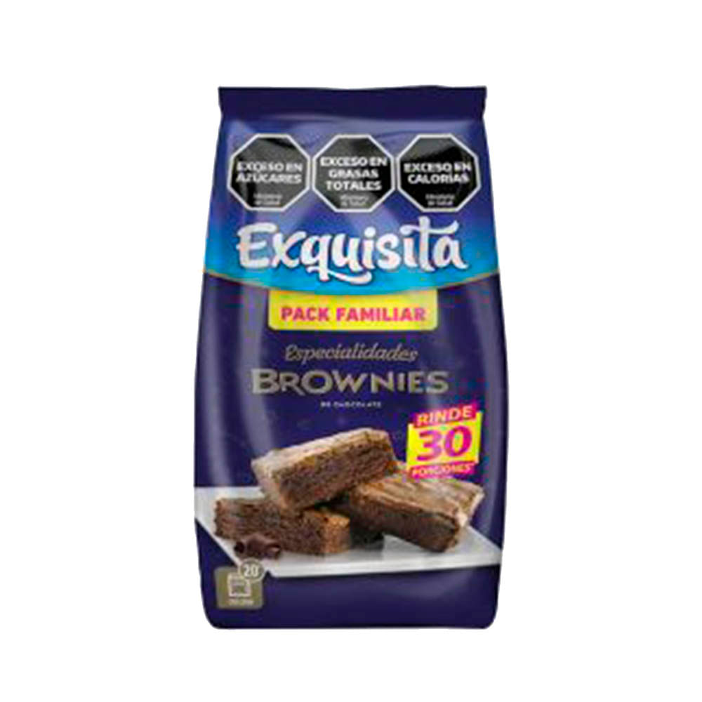 BROWNIE EXQUISITA LIBRE GLUTEN CHOCOLATE