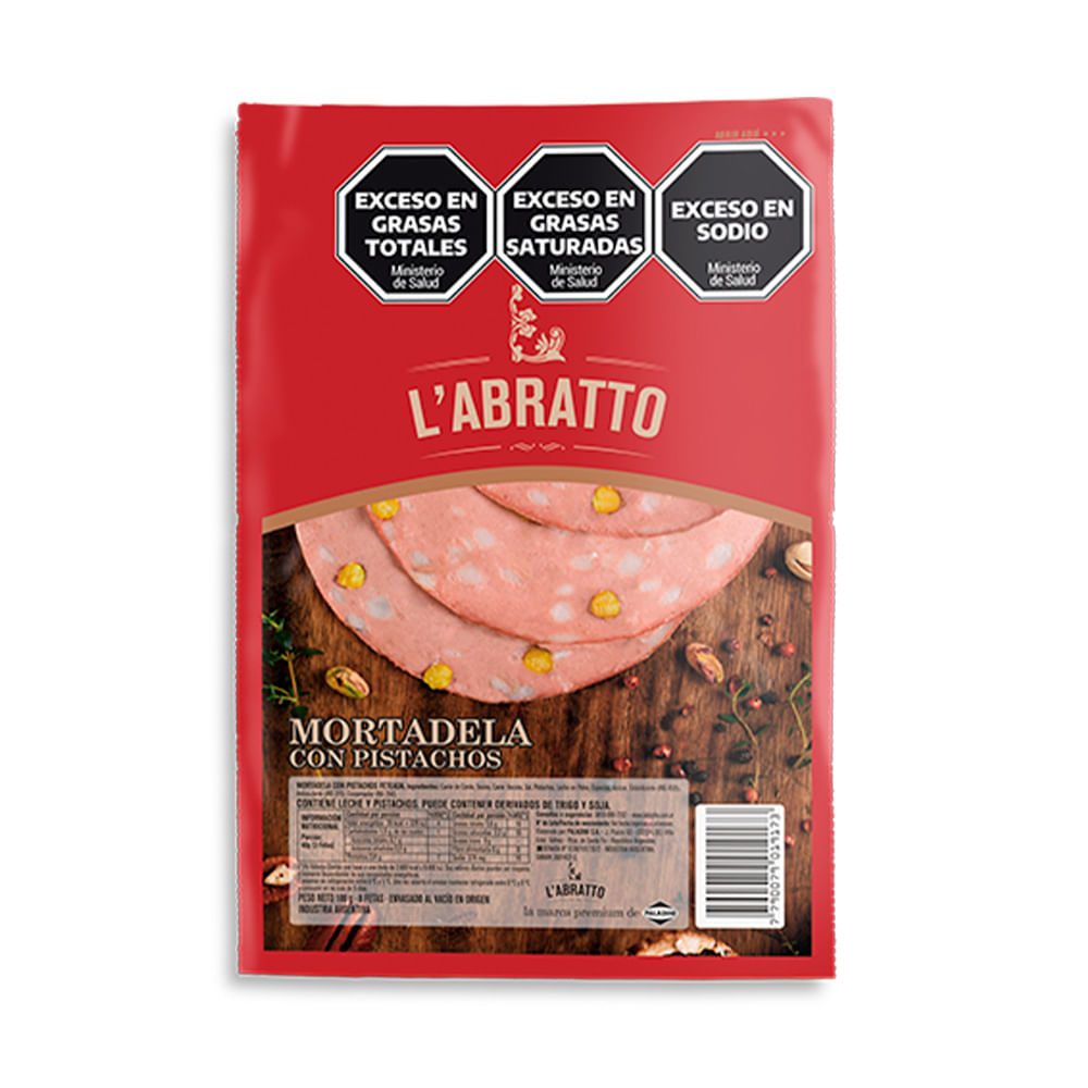 MORTADELA CON PISTACHO L´ABRATTO