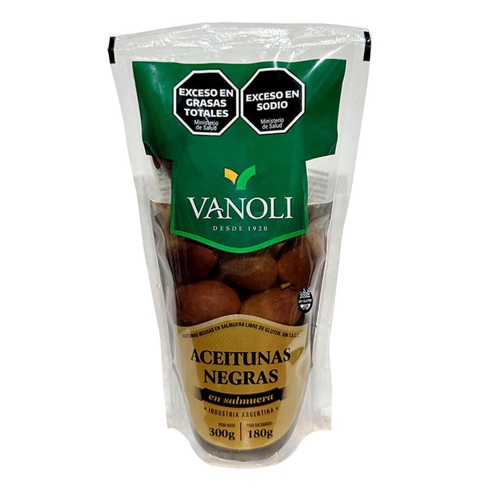 ACEITUNAS VANOLI NEGRAS DP