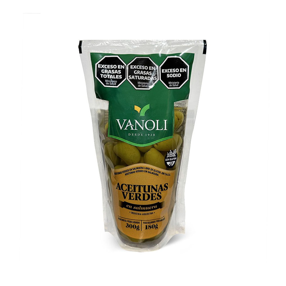 ACEITUNAS VANOLI DP VERDE