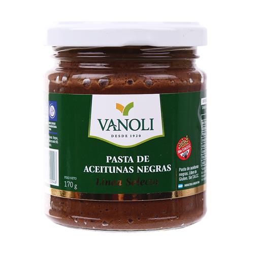 PASTA DE ACEITUNAS VANOLI NEGRA