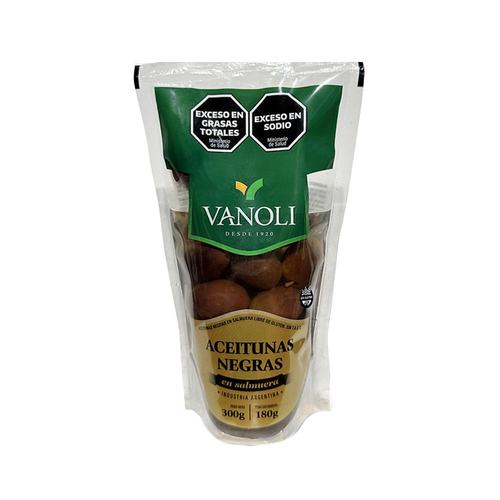 ACEITUNAS VANOLI NEGRAS DP
