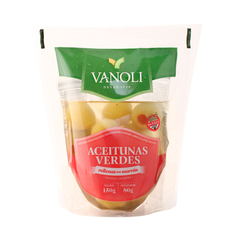 ACEITUNAS VANOLI RELLENAS C/MORON