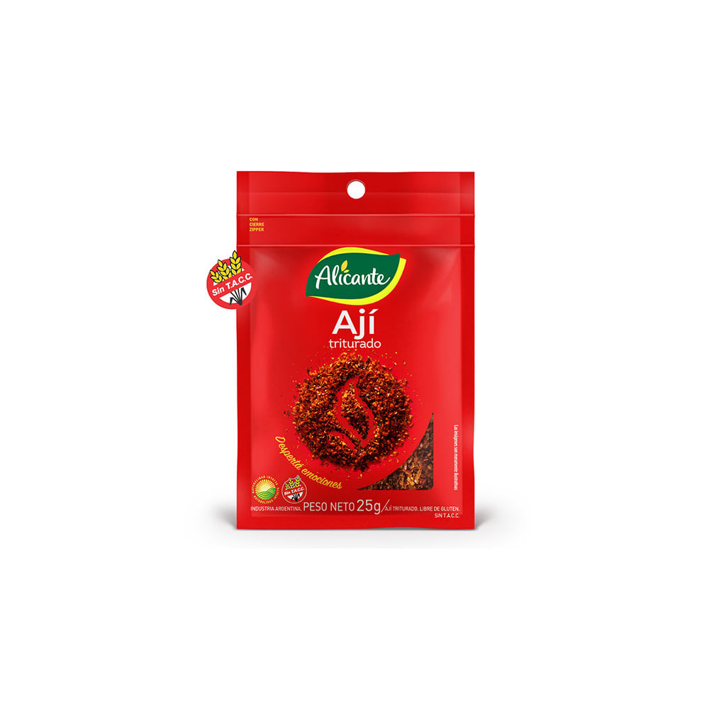 AJI ALICANTE TRITURADO S/TACC