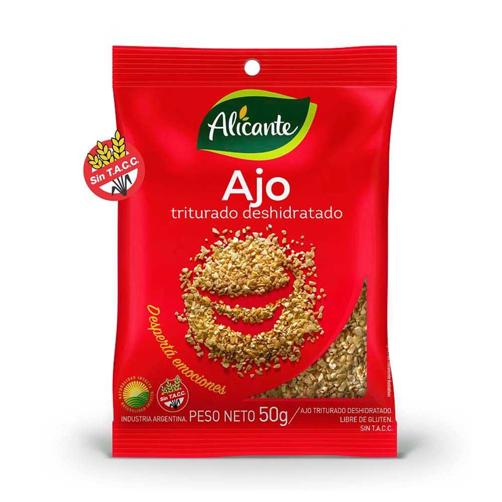 AJO TRITURADO S/ TACC