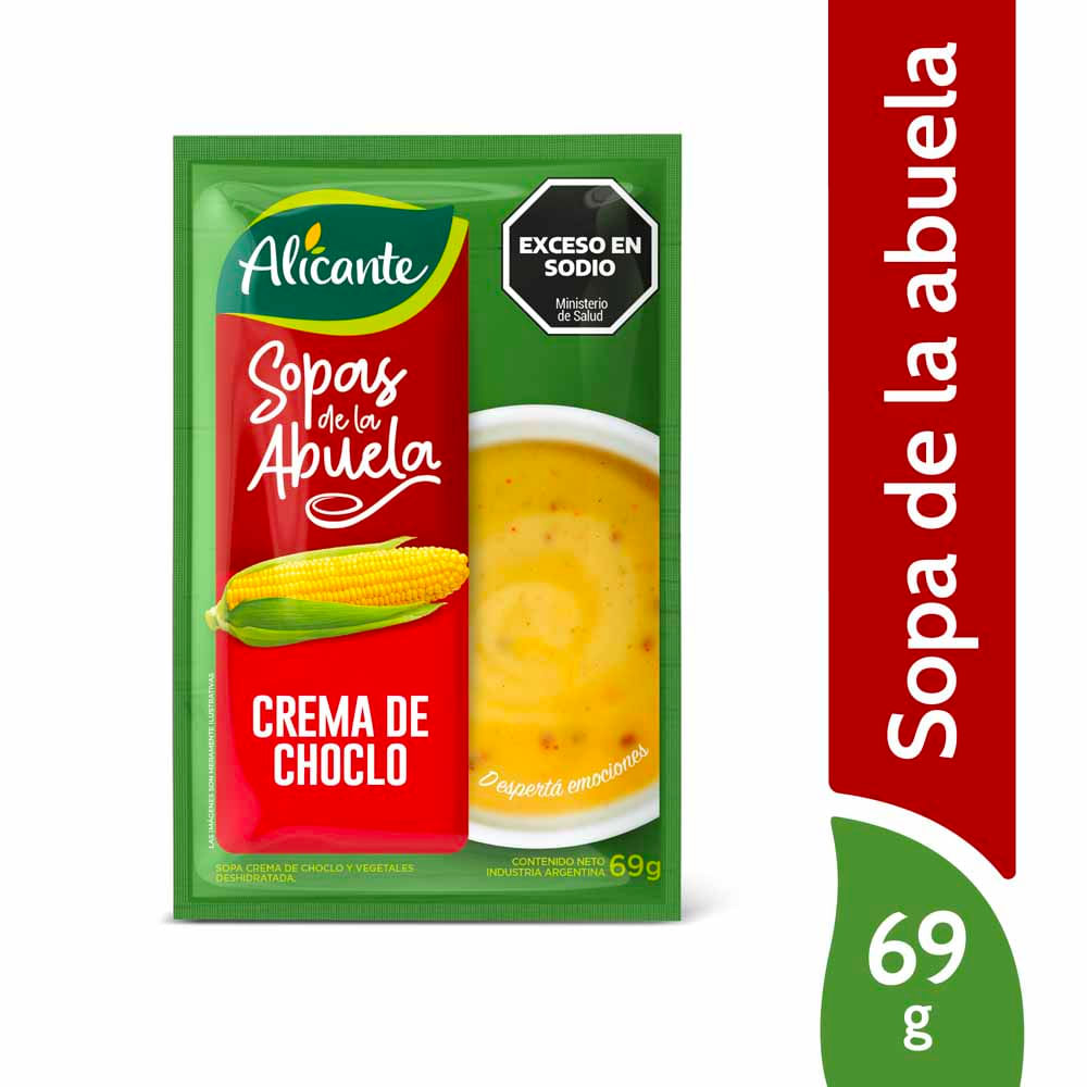 SOPA CREMA CHOCLO