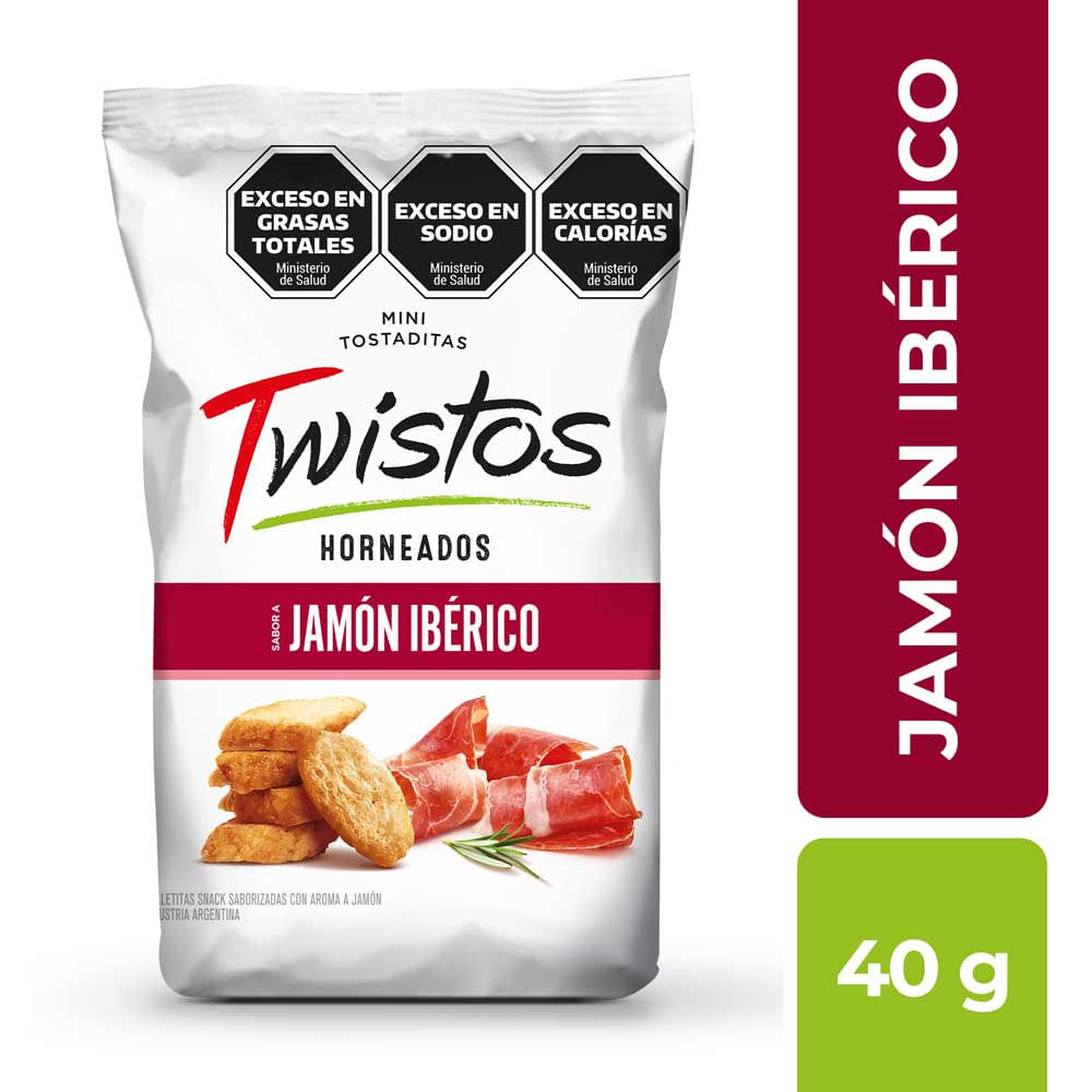TOSTADAS TWISTOS JAMON IBERICO