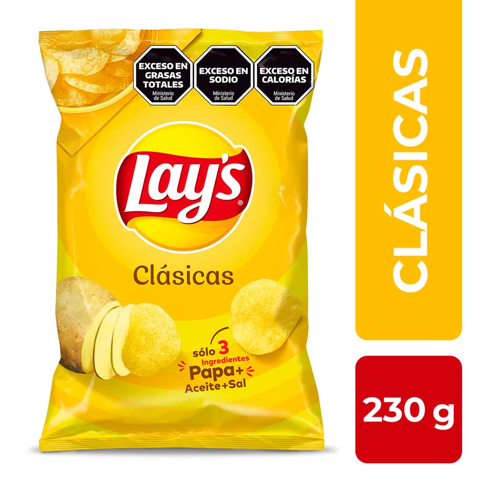 PAPAS FRITAS LAYS CLASICAS