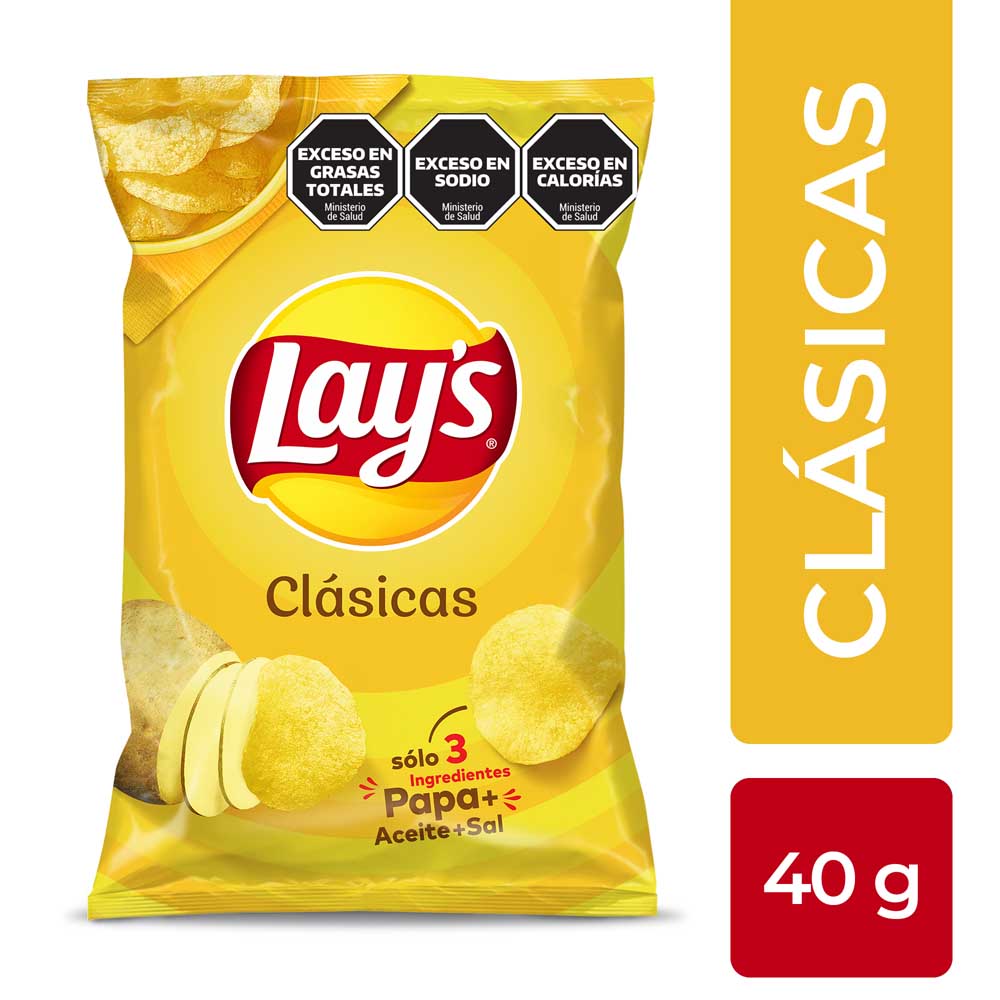 PAPAS FRITAS LAYS CLASICAS