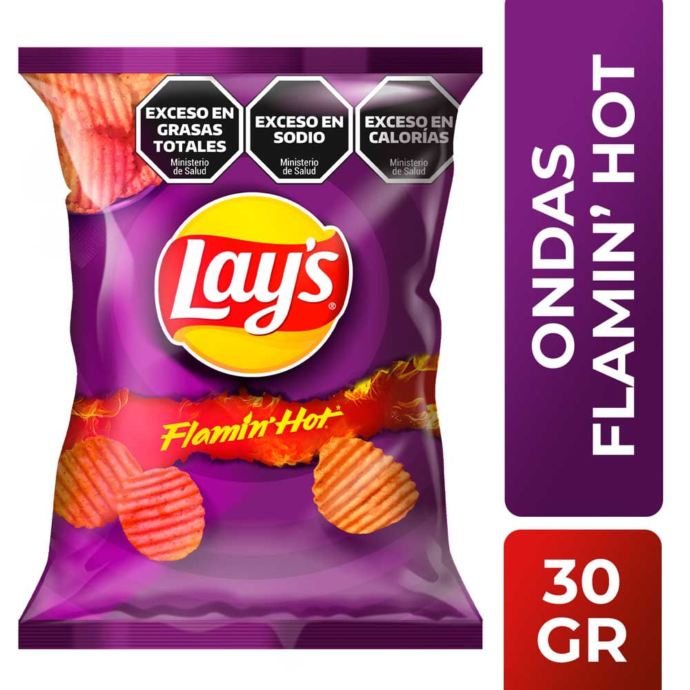 PAPAS FRITAS LAYS ONDAS FH