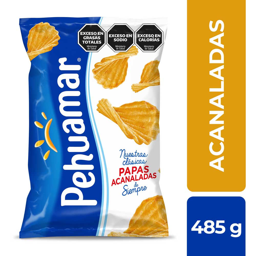 PAPAS FRITAS PEHUAMAR ACANALADA
