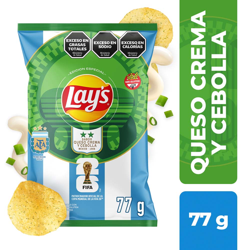 PAPAS FRITAS LAYS CREMA/CEBOLLA