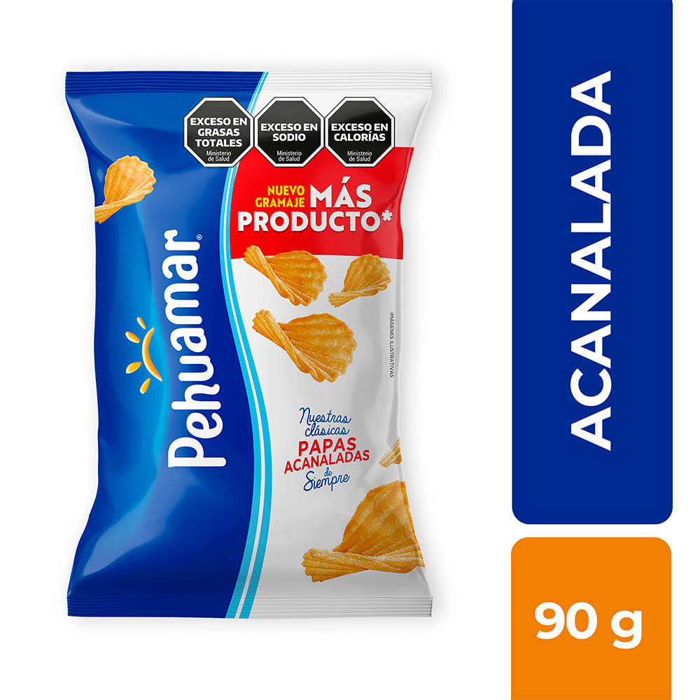 PAPAS FRITAS PEHUAMAR ACANALADAS