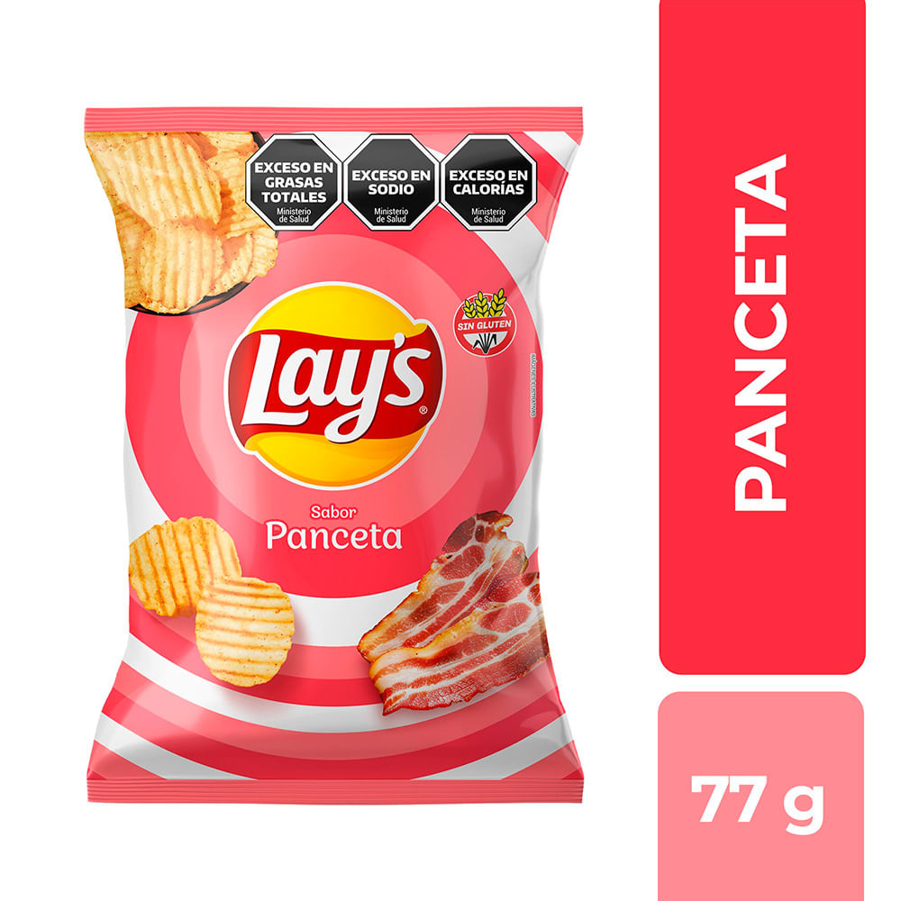 PAPAS FRITAS LAYS SABOR PANCETA
