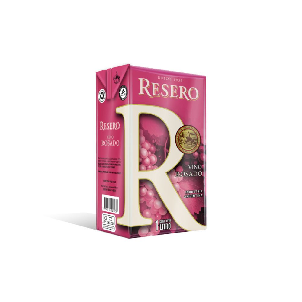 VINO ROSADO RESERO TETRA BRICK
