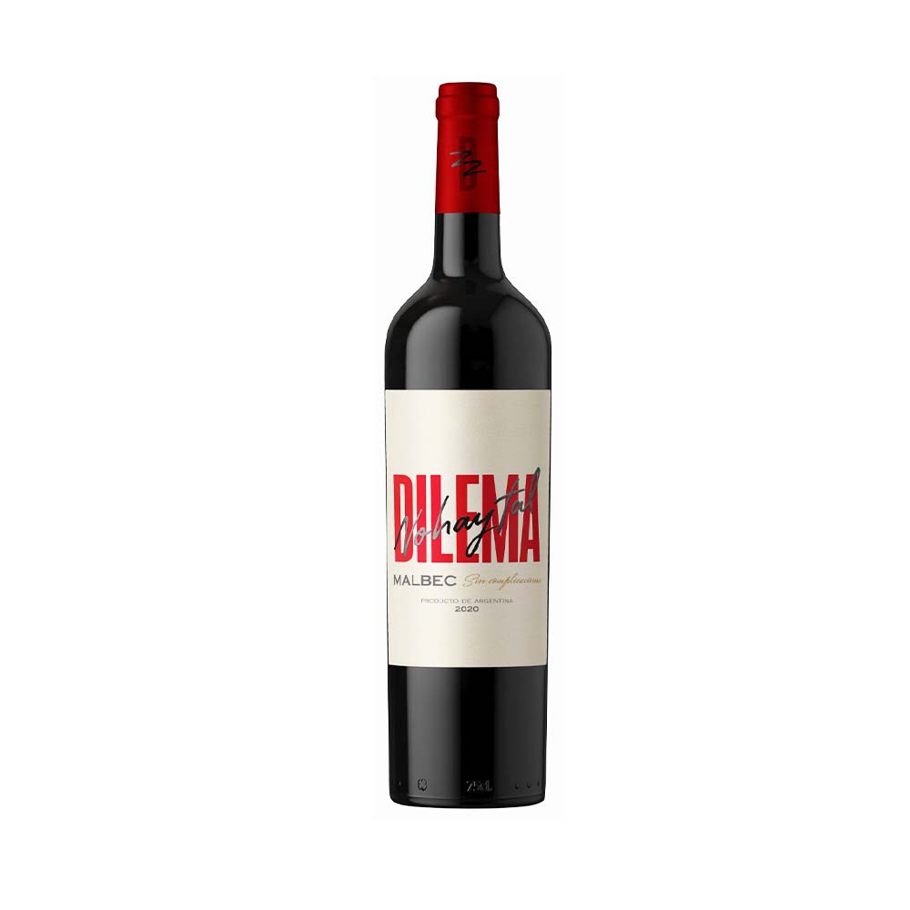 VINO DILEMA MALBEC NO HAY TAL