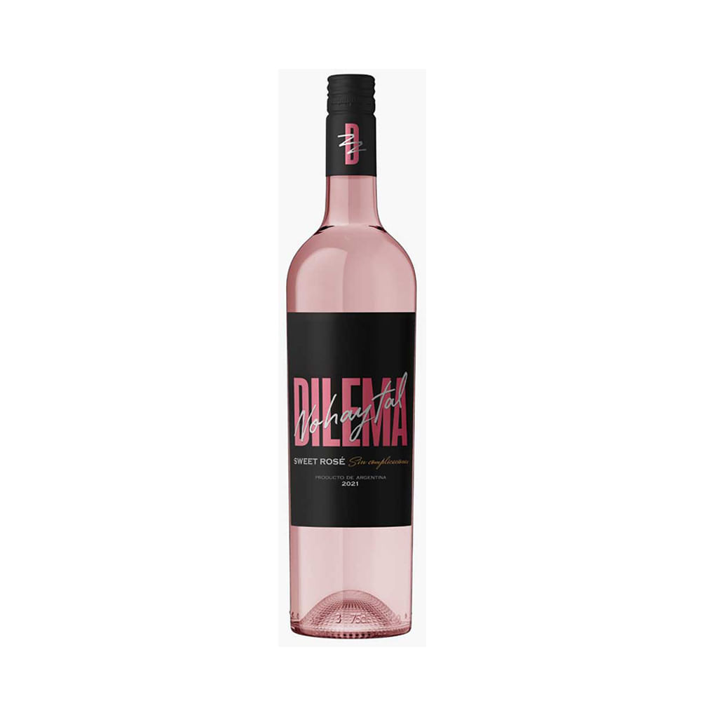VINO DILEMA ROSADO DULCE NO HAY TAL