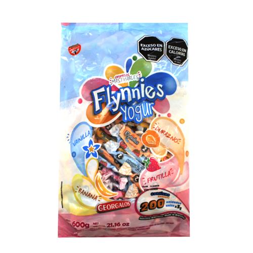 CARAMELOS MASTICABLES FLYNNIES YOGURT