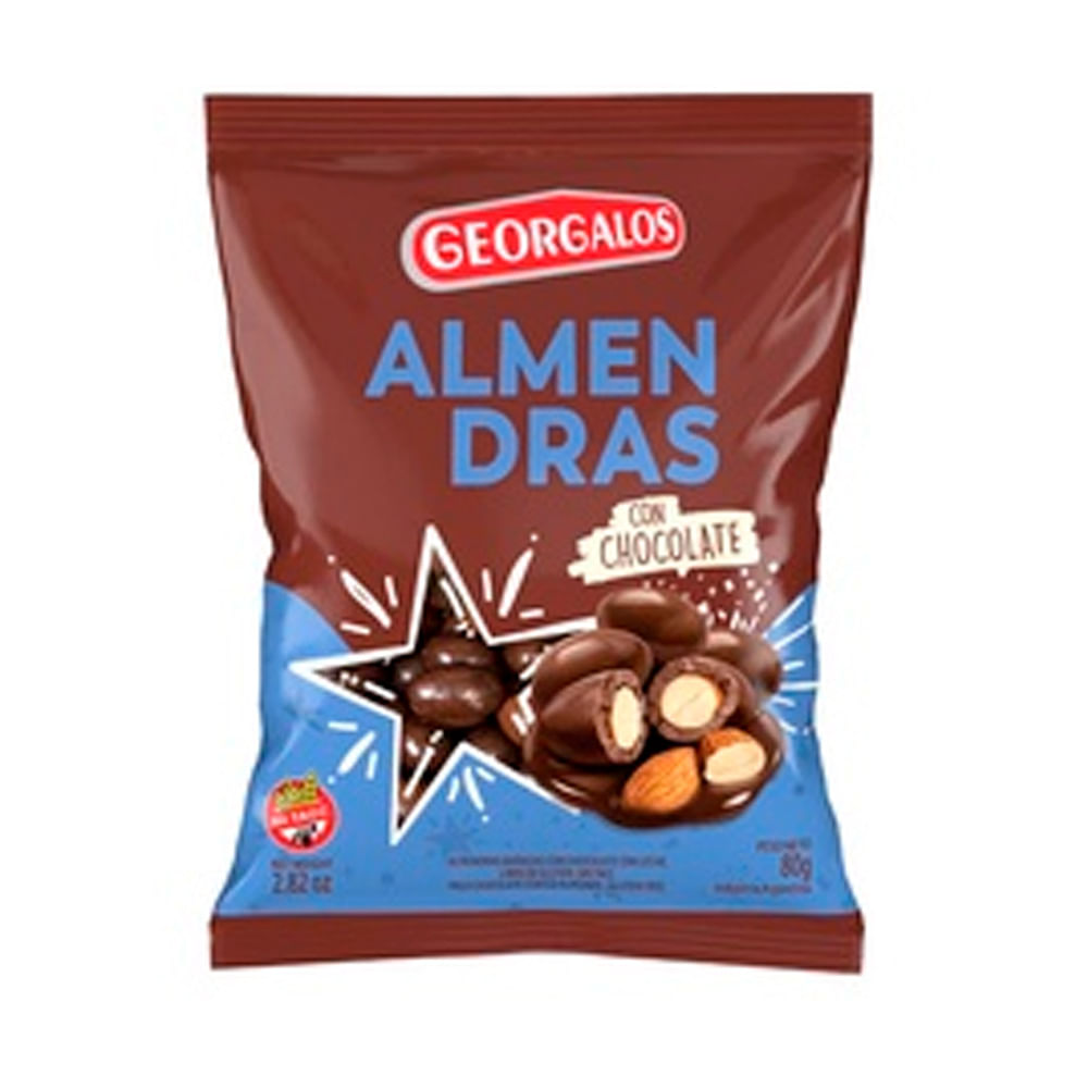 ALMENDRAS CON CHOCOLATE GEORGALOS
