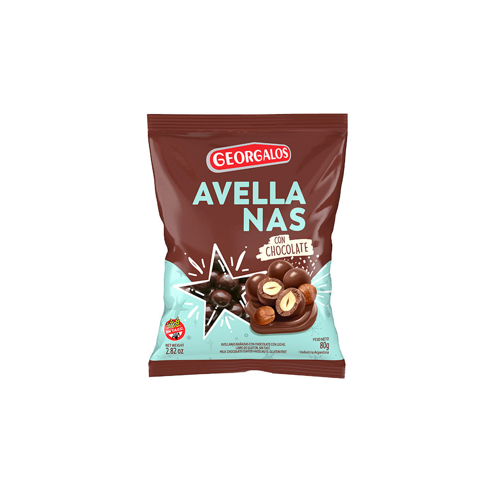 AVELLANAS CON CHOCOLATE GEORGALOS