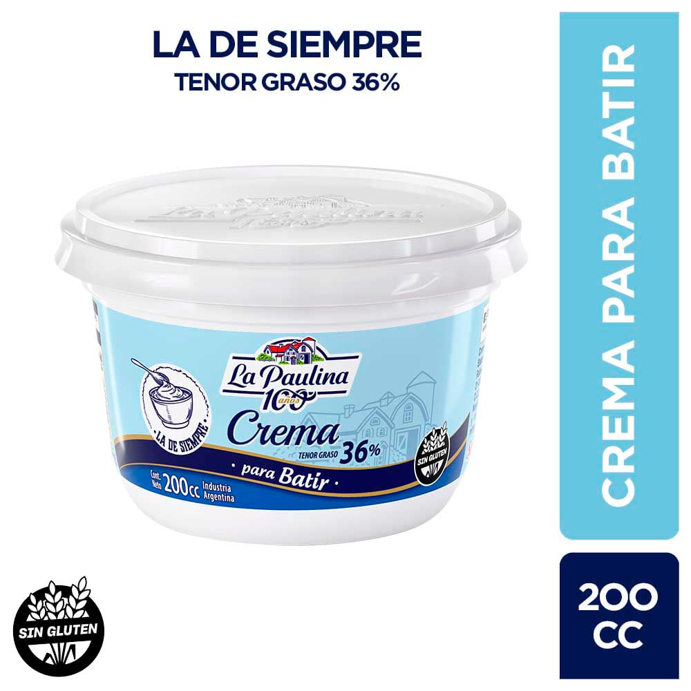 CREMA DE LECHE LA PAULINA TRADICIONAL