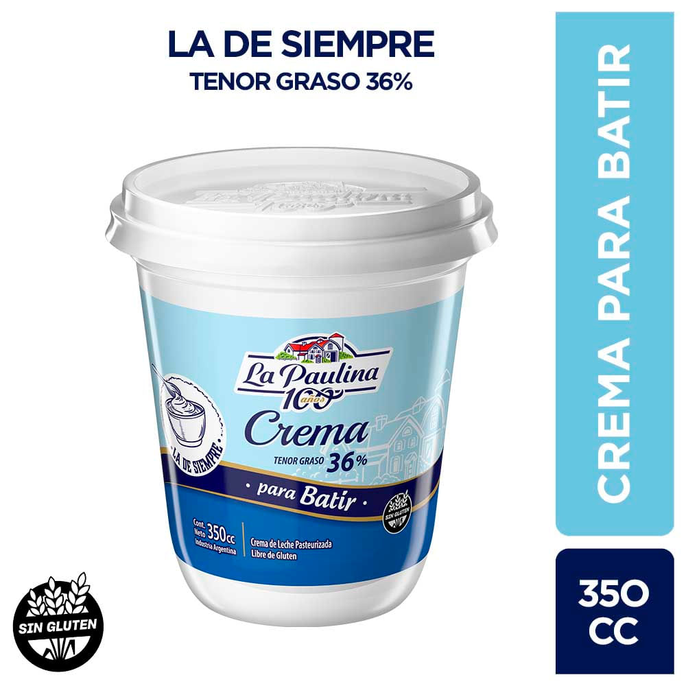 CREMA DE LECHE LA PAULINA TRADICIONAL