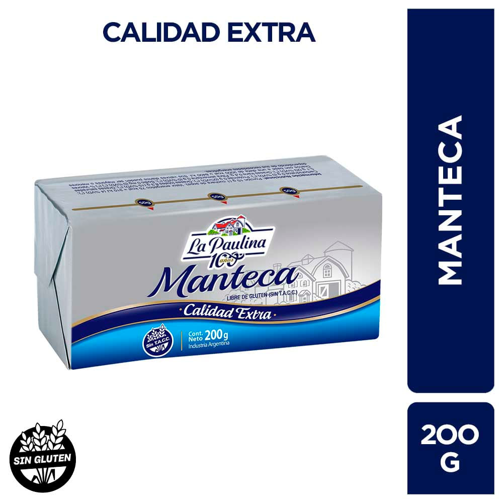 MANTECA LA PAULINA CLASICA